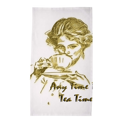 Any Time Is Tea Time Tea Towel