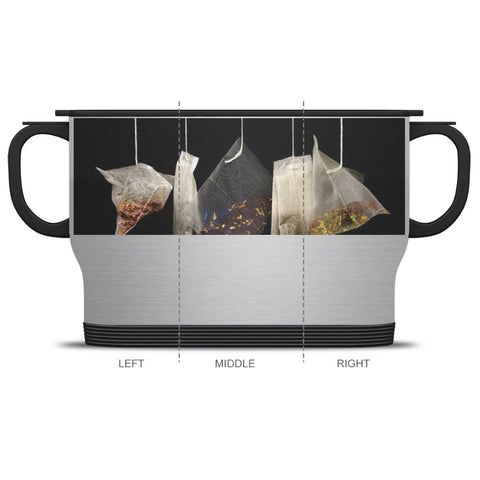 Row of Tea Bags Travel Mug