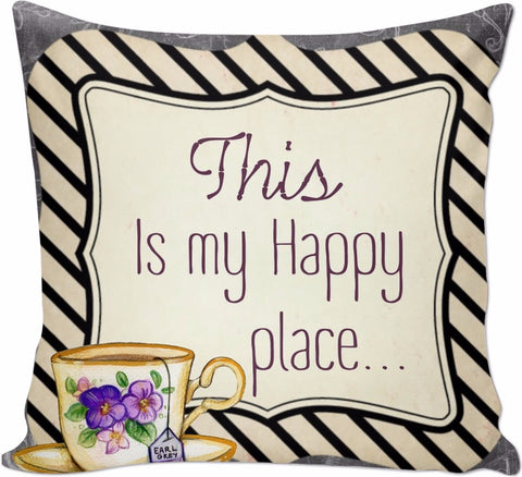 This Is My Happy Place Pillow